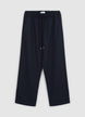 Linen-blend jogger - XS