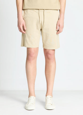 Pantaloncini sportivi a tinta unita con coulisse