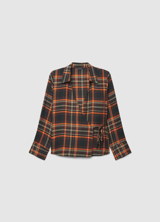 Camicia a portafoglio tartan
