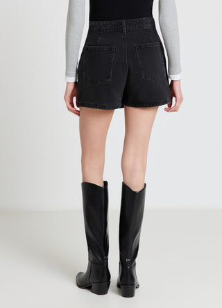 Denim skort