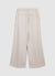 Linen-blend palazzo trousers
