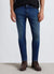 Solid colour skinny jeans