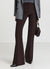 Pantaloni flare stretch
