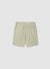 Striped bermuda shorts with cuffed hems