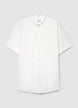 Camicia coreana tinta unita - L