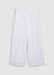 Linen-blend palazzo trousers