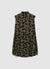 Long sleeveless patterned shirt