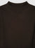 T-shirt a manica lunga a costine con collo alto
