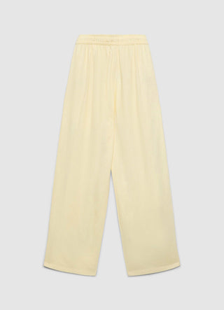Linen blend jogger trousers