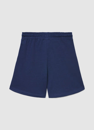 Pantaloncini ginnici over con coulisse e stampa