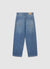Jeans baggy relaxed a tinta unita