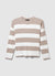 Gestreifter Strickpullover
