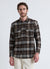 Camicia a quadri con tasche applicate