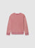 Plain-colour oversized crewneck sweatshirt