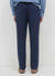 Linen-blend chino trousers