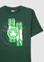 T-shirt over con stampa Celtics