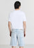 Pantaloncini in denim slavato