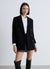 Double-breasted jacket with buttons