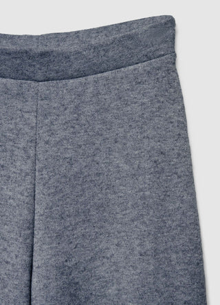 Pantaloni palazzo soft a tinta unita