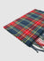 Sciarpa tartan con frange