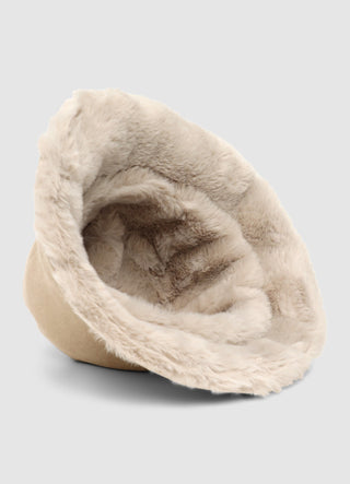 Cappello pescatore reversibile con interno effetto pelo