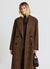 Cappotto doppiopetto a quadri