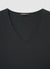 Long-sleeve body with V-neckline