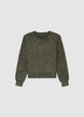 Maglia girocollo con maniche raglan - XS