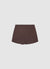 Pleated wide-leg shorts