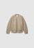 Bomber imbottito effetto pelo con zip
