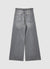 Jeans super wide leg con cintura