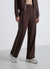 Pantaloni pigiama palazzo sportivi con piping