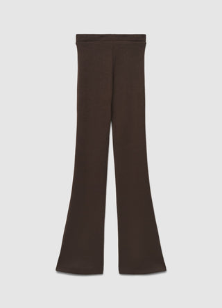 Flared gym trousers