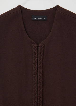 Gilet con passamaneria