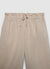 Cropped trousers with drawstring
