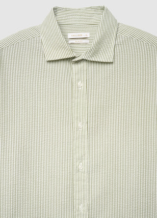 Camicia slim a righe