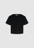 T-shirt crop cotone