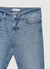 Solid colour skinny jeans