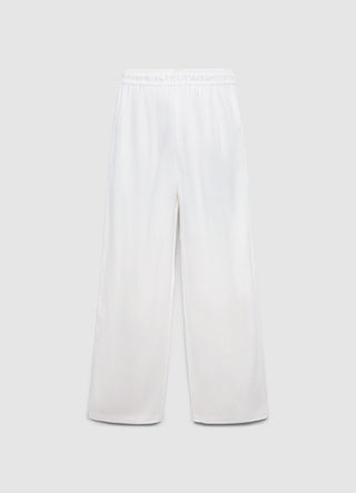 Linen blend jogger trousers
