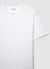 Plain-colour crew neck T-shirt