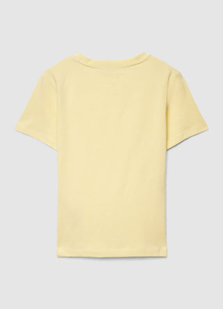 Plain-coloured T-shirt