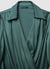 Satin-effect bodysuit shirt