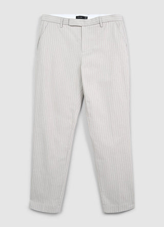 Striped trousers