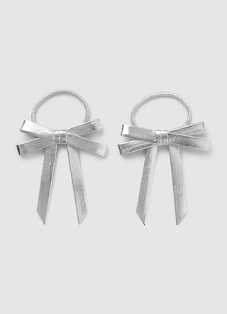 Pack of 2 hair elastics with bows