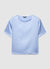 Uni Satin-ähnliches T-Shirt