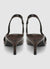 Slingback a punta con tacco medio