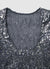 T-shirt con paillettes