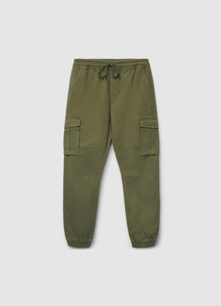 Pantalon cargo jogger avec cordon de serrage