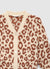Cardigan mit Animalier-Knöpfen