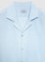 Camicia tinta unita con colletto bowling